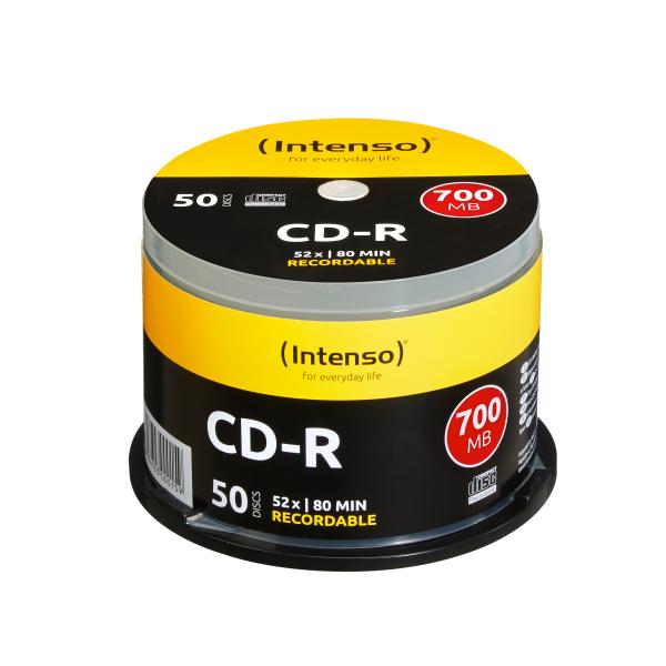 Intenso 50 x CD-R - 700 MB (80 min) 40x - fuso