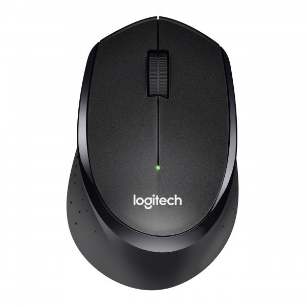 Logitech B330 Silent Plus - mouse - ottico - 3 pulsanti - wireless - 2,4 GHz - ricevitore wireless (USB)