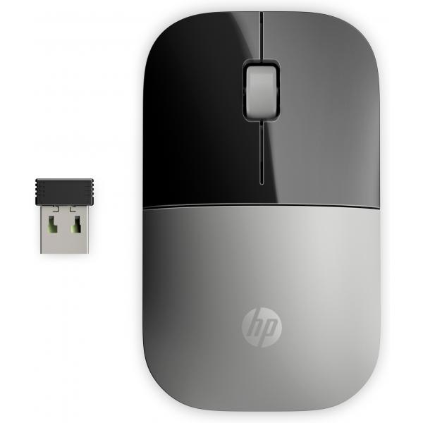 HP Z3700 - Mouse - wireless - 2,4 GHz - ricevitore wireless (USB)