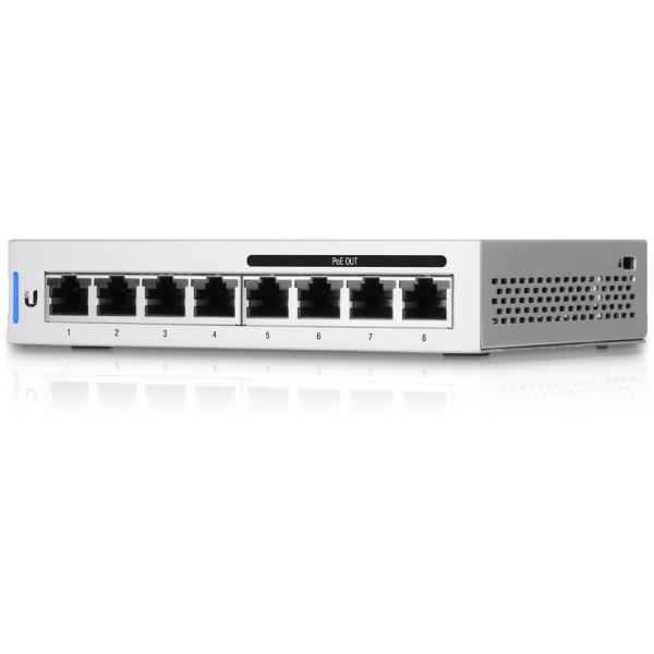 Ubiquiti UniFi Switch US-8-60W - Switch - managed - 4 x 10/100/1000 + 4 x 10/100/1000 (PoE)