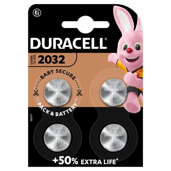 Duracell 2032 - Batteria 4 x CR2032 - Li - 220