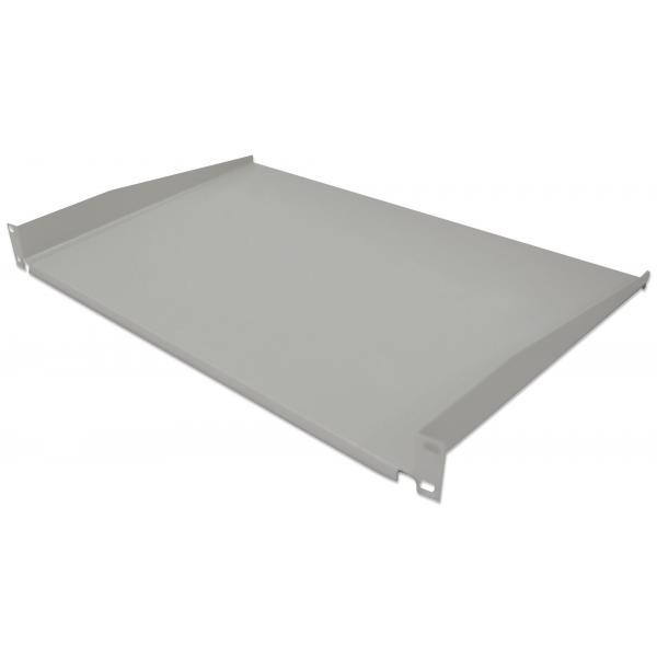 Intellinet 19quot; Scaffale cantilever, 1U, profondità scaffale 350 mm, non ventilato, max 25 kg, Grigio, tre anni di garanzia - Scaffale - Scaffale - RAL 7035 - 1U - 48,3 cm (19")