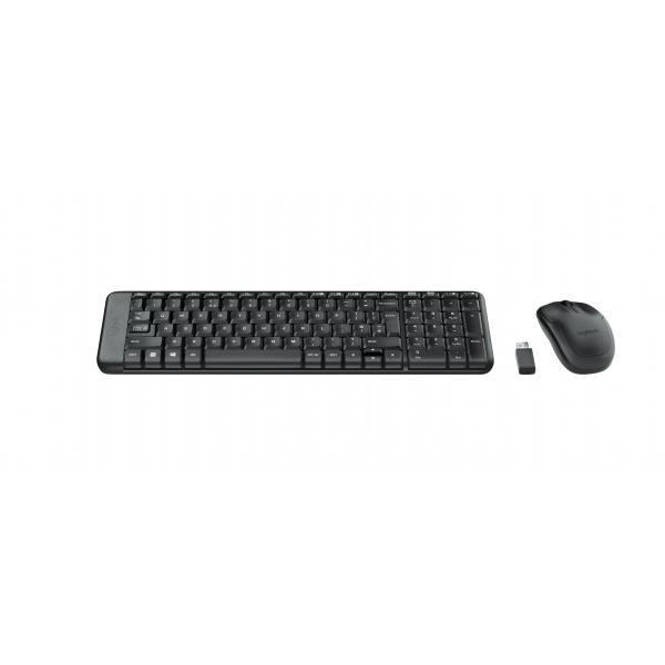 Logitech Wireless Combo MK220 - set tastiera e mouse