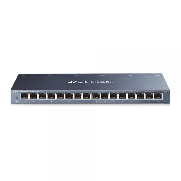 TP-LINK TL-SG116 - Interruttore - 16 x 10/100/1000