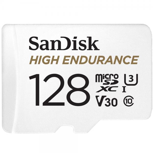 Scheda di memoria flash SanDisk ad alta resistenza (adattatore da microSDXC a SD incluso)
