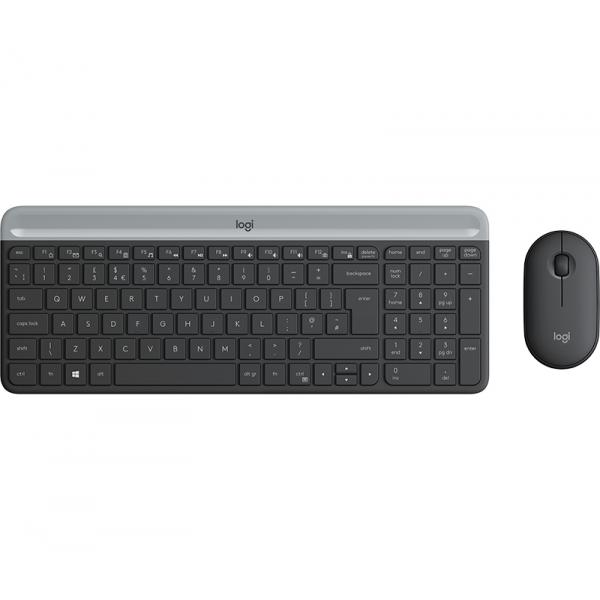 Logitech Slim Wireless Combo MK470 - set tastiera e mouse