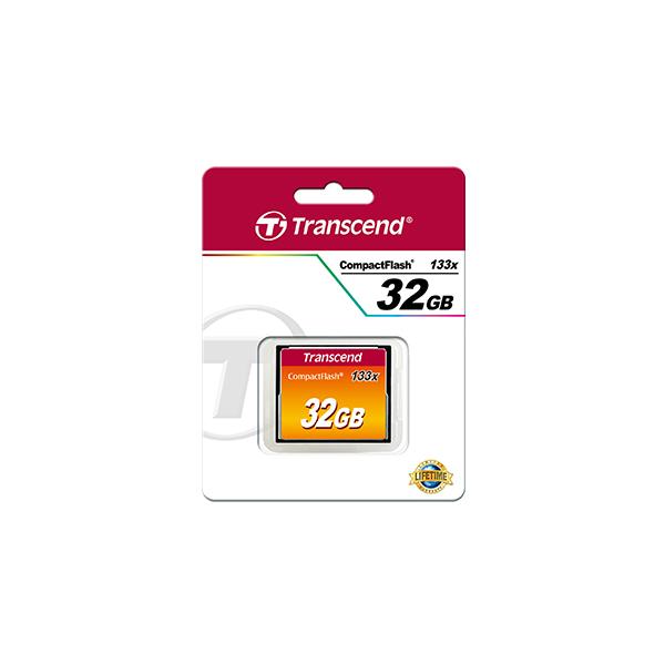 Transcend Flash-Speicherkarte - 32 GB - 133x