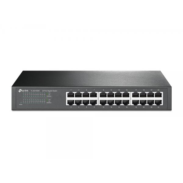 TP-LINK TL-SG1024D - Interruttore - 24 x 10/100/1000