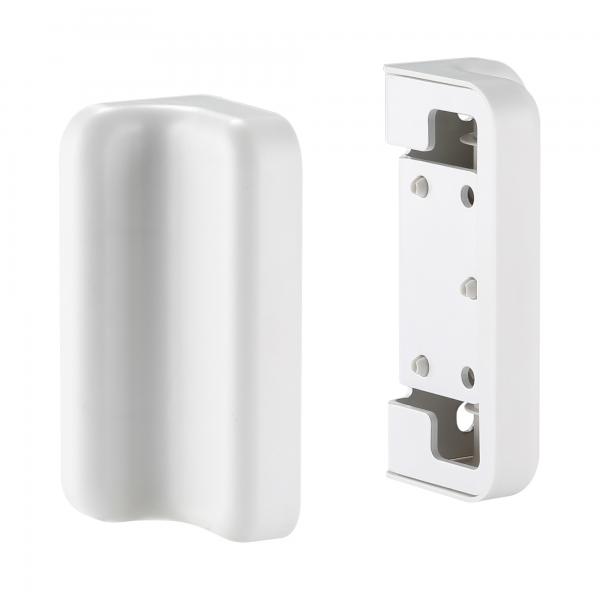 Staffa di montaggio InLine Slatwall per pannello di montaggio a parete - bianco - set di 2