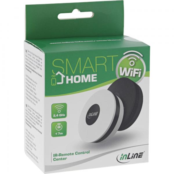 Centro di controllo remoto IR InLine SmartHome nero