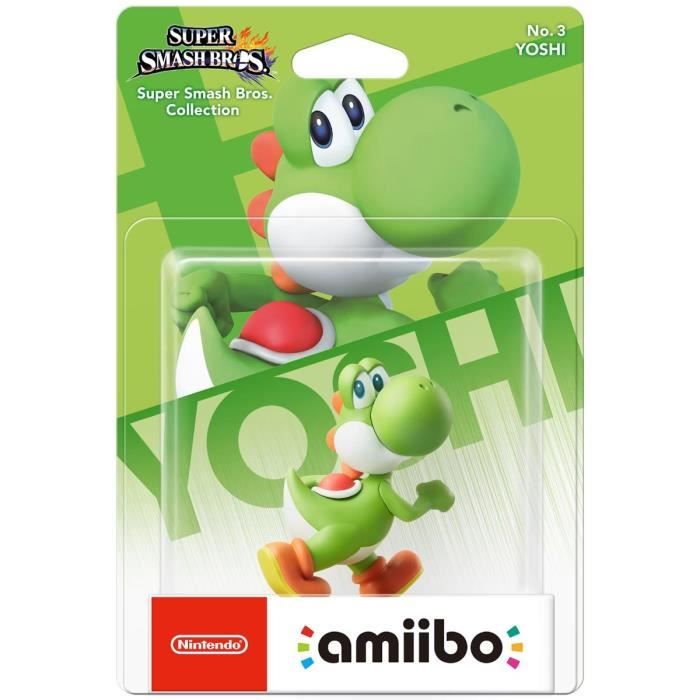 Statuetta Amiibo - Yoshi n. 3 • Collezione Super Smash Bros.
