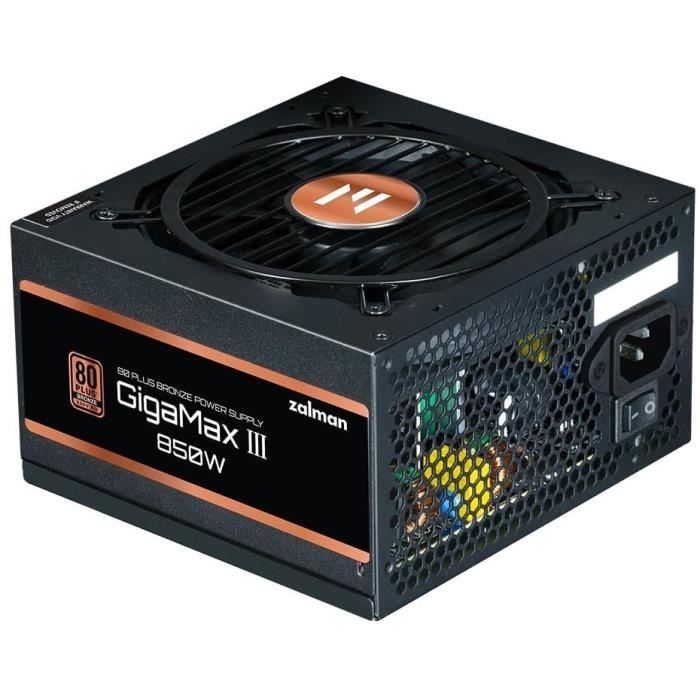 ZALMAN GigaMaxIII 850W v2 (80+Bronze) ATX3.0 - Alimentatore PC - 850W