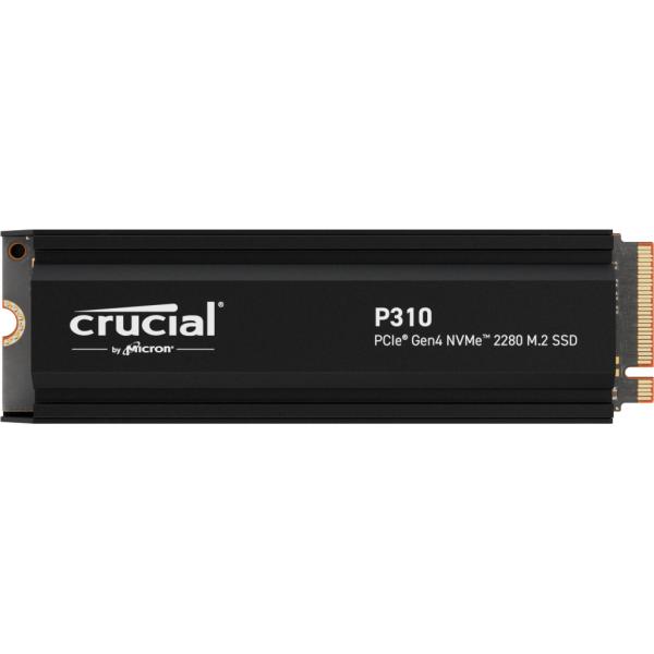 SSD CRUCIAL M.2(2280)  2TB NVMe P310 PCIE 4.0 x4 READ: 7100MB/S-WRITE: 6000MB/S CT1000P310SSD5