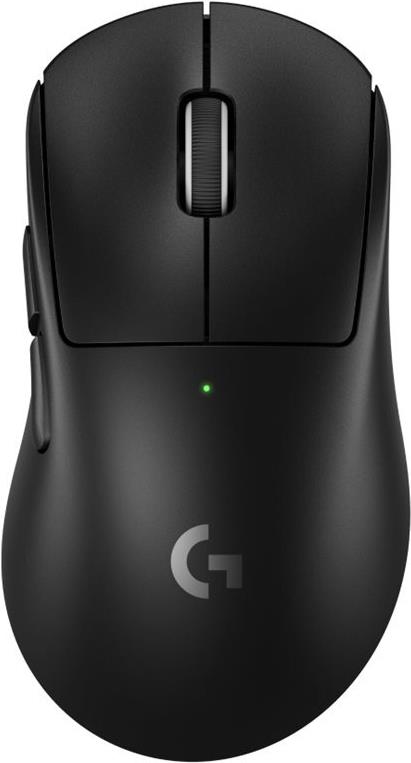 Logitech G PRO X SUPERLIGHT 2 DEX - Maus - ergonomisch - Für Rechtshänder - optisch - 5 Tasten - kabellos, kabelgebunden - 2.4 GHz, USB - Schwarz (910-007357)
