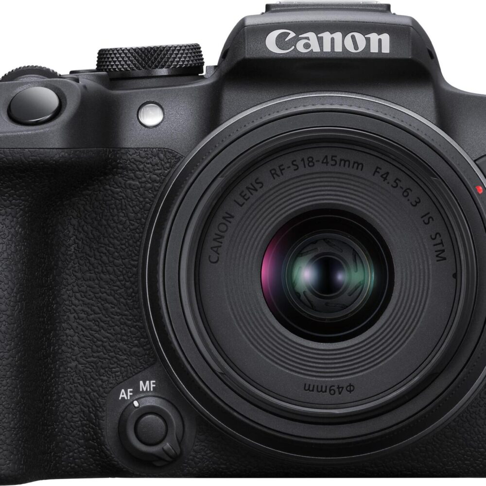 Canon EOS R10 + RF-S 18-45mm F4.5-6.3 IS STM MILC 24,2 MP CMOS 6000 x 4000 Pixel Schwarz (5331C010)