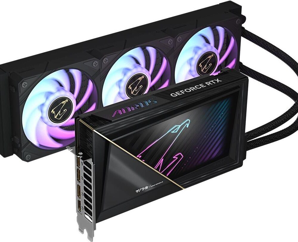 Gigabyte Aorus GeForce RTX 5080 Xtreme Waterforce 16G 16384 MB GDDR7 (GV-N5080AORUSX W-16GD)