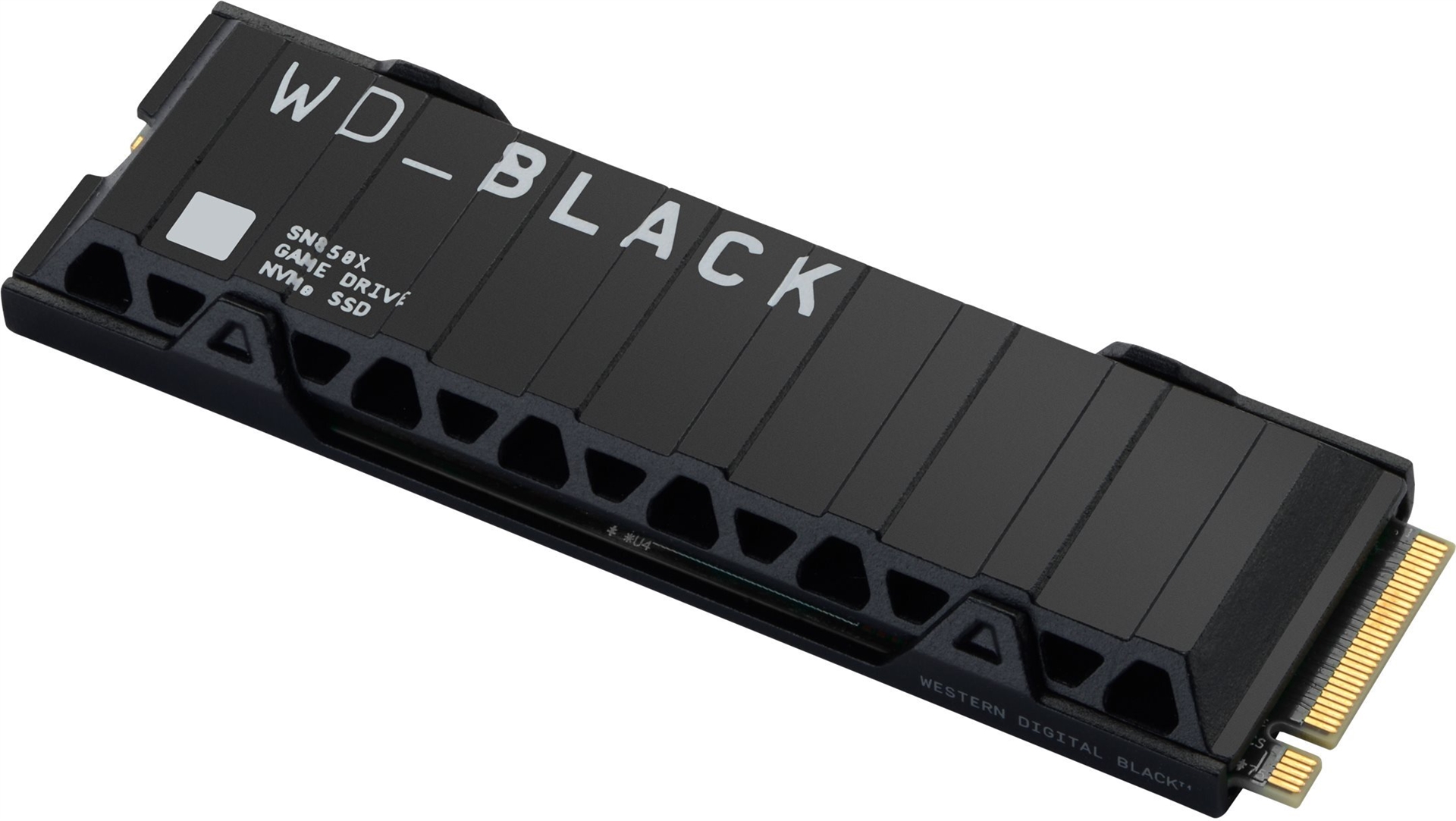WD_BLACK SN850X NVMe SSD WDBB9H0040BNC - SSD - 4 TB - intern - M.2 2280 - PCIe 4.0 (NVMe) - integrierter Kühlkörper (WDBB9H0040BNC-WRSN)