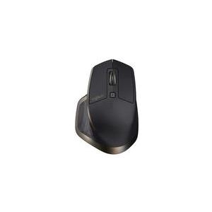 Logitech MX Master - Maus - Laser - 5 Tasten - drahtlos - Bluetooth, 2,4 GHz - kabelloser Empfänger (USB) - Meteorit (910-005213)