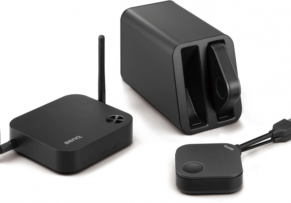 BenQ InstaShow WDC10 - Wireless Video-/Audio-Erweiterung - 802.11ac - bis zu 8 m - für BenQ LH710, LH930, LU710, LU960UST, MH536, MS560, Large Venue LU9255