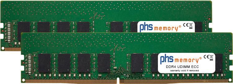 PHS-memory SP152408 Speichermodul 32 GB 2 x 16 GB DDR4 2133 MHz ECC (SP152408)