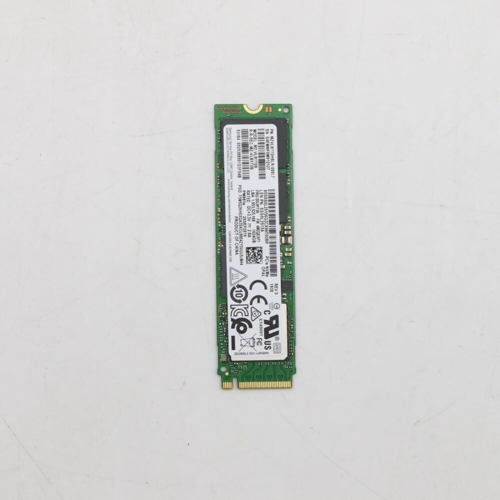 Lenovo 00UP736 Internes Solid State Drive M.2 1024 GB PCI Express NVMe (00UP736)