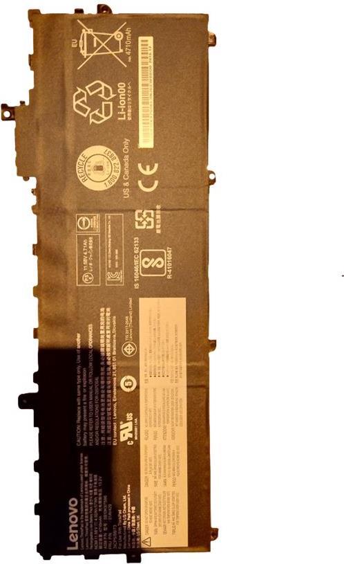 Lenovo LG Chem - Laptop-Batterie - Lithium-Ionen - 3 Zellen - 4920 mAh - 57 Wh - FRU - für ThinkPad X1 Carbon (5th Gen) 20HQ, 20HR, 20K3, 20K4, X1 Carbon (6th Gen) 20KG, 20KH (01AV429)