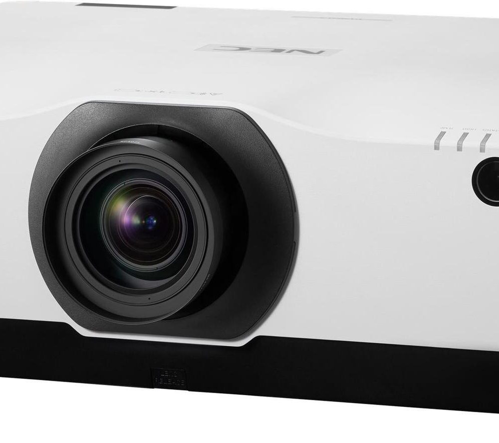NEC PA804UL - 3-LCD-Projektor - 3D - 8200 ANSI-Lumen - WUXGA (1920 x 1200) - 16:10 - 1080p - Zoomobjektiv - LAN - weiß - mit NP41ZL lens
