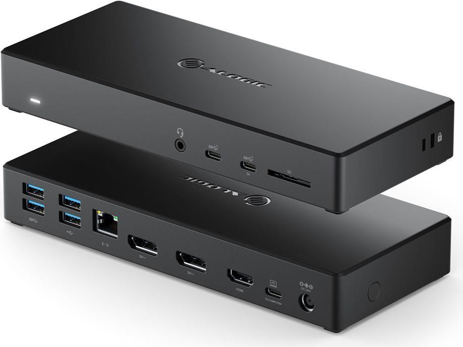 ALOGIC DUCMA3 Notebook-Dockingstation & Portreplikator Verkabelt USB 3.2 Gen 1 (3.1 Gen 1) Type-C Schwarz (DUCMA3)
