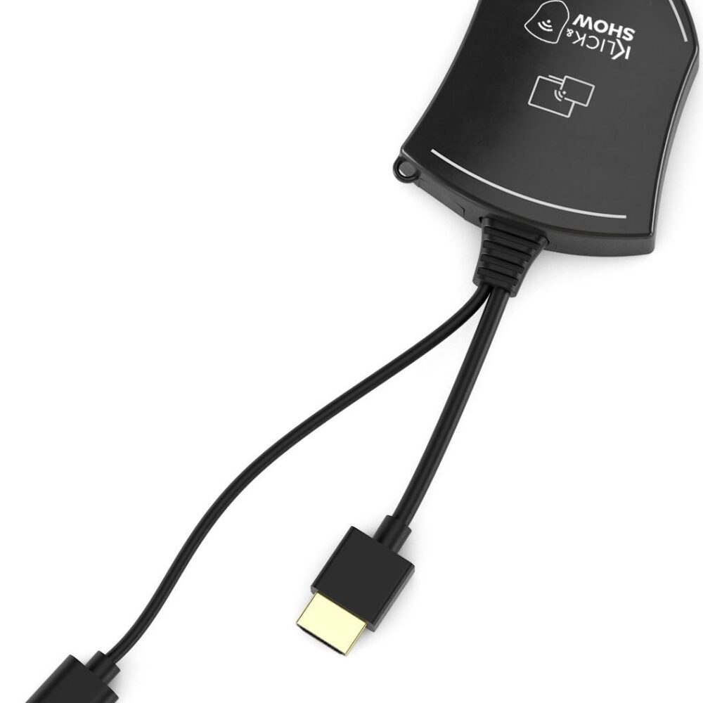 Kindermann Klick+Show K-42 HDMI Kit - Dongle - Graphit - Aluminium - 3840 x 2160 Pixel - 3840 x 2160 Pixel - 1280 x 720 (HD 720),1920 x 1080 (HD 1080),3840 x 2160 (7488000330)