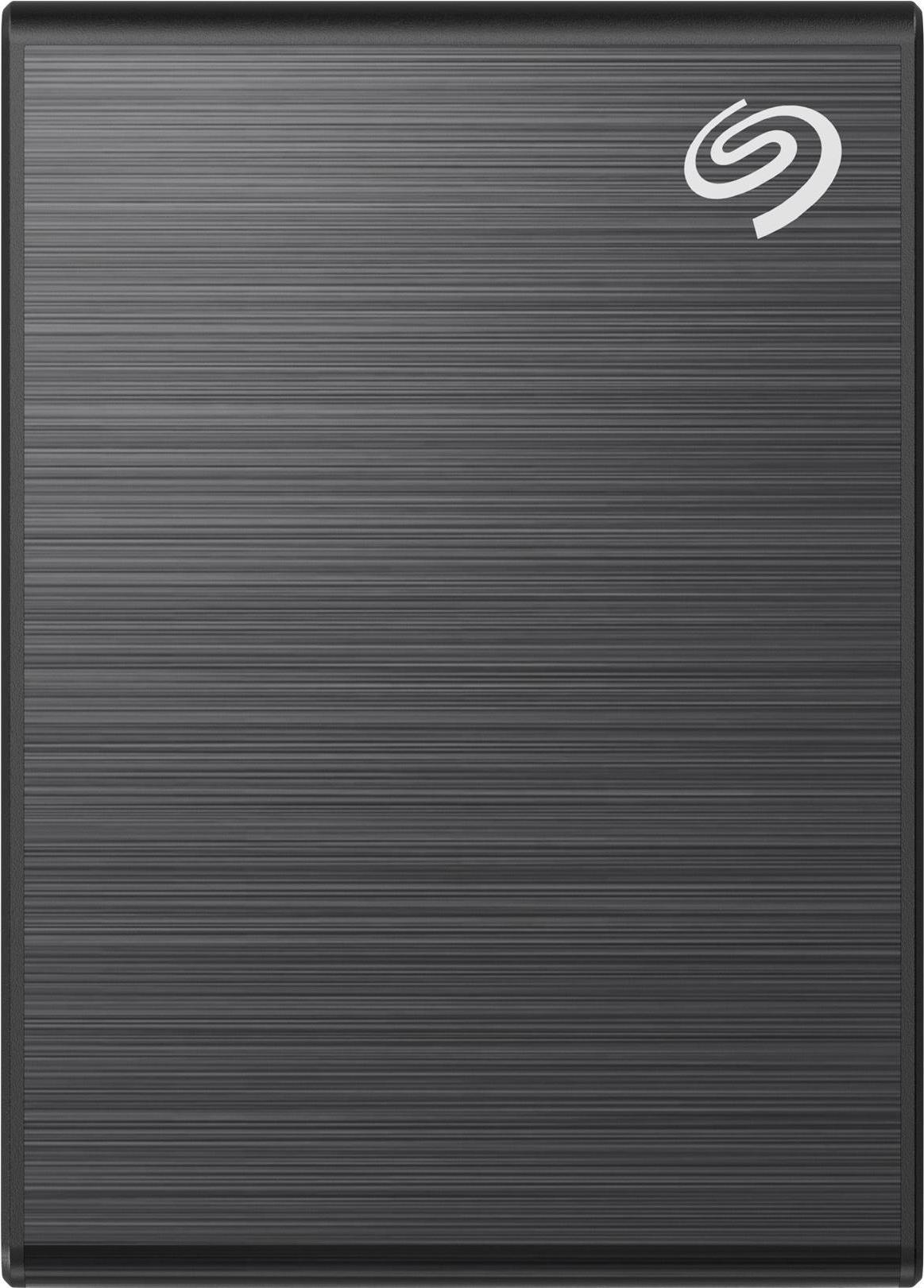 Seagate One Touch SSD STKG1000400 - SSD - 1TB - extern (tragbar) - USB3.0 (USB-C Steckverbinder) - Schwarz - mit Seagate Rescue Data Recovery (STKG1000400)