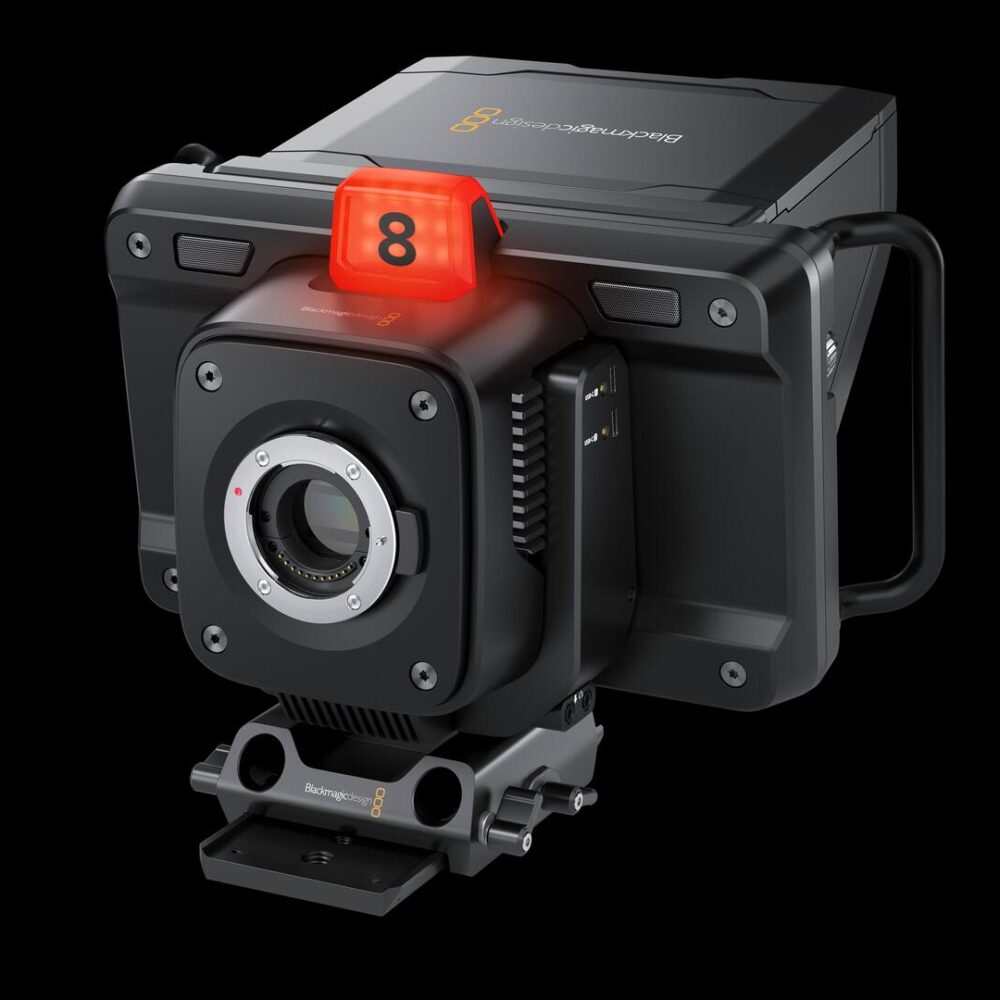 Blackmagic Design 4K Plus Handkamerarekorder 4K Ultra HD Schwarz (BM-CINSTUDMFT/G2)