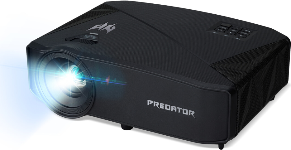 Acer Predator GD711 - DLP-Projektor - LED - 3D - 1450 ANSI Lumen (4.000 LED Lumen) - 3840 x 2160 - 16:9 - 4K - 802.11a/b/g/n/ac wireless / Bluetooth 4.2 / Miracast