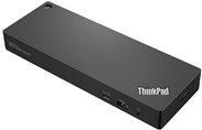 Lenovo ThinkPad Universal Thunderbolt 4 Smart Dock - Dockingstation - Thunderbolt 4 - HDMI, 2 x DP, Thunderbolt - GigE - 135 Watt - Europa - für ThinkPad T15p Gen 2, X1 Carbon Gen 9, X1 Extreme Gen 4, X1 Yoga Gen 6, X13 Gen 2