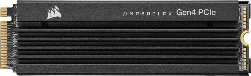 CORSAIR MP600 PRO LPX - SSD - 4 TB - intern - M.2 2280 - PCIe 4.0 x4 (NVMe) - 256-Bit-AES - integrierter Kühlkörper - für Sony PlayStation 5