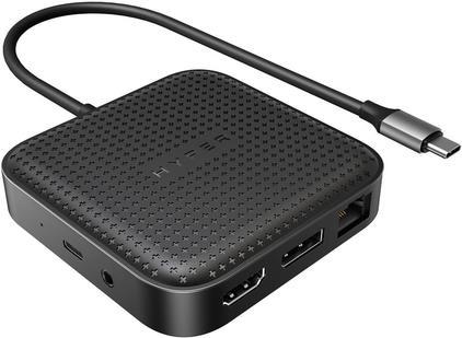 Targus HyperDrive Mobile Dock - Dockingstation - USB4 - HDMI, DP - 1GbE (HD583-GL)