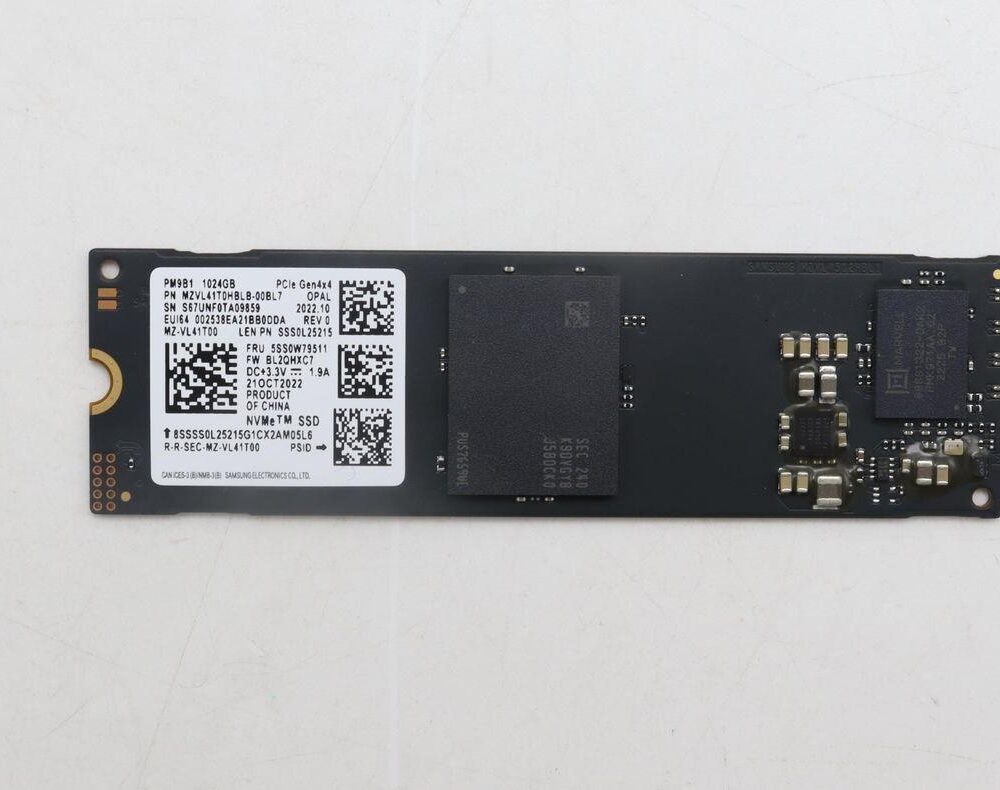 Lenovo SSD 1TB M.2 2280 PCIe4x4 SAM OPAL (5SS0W79511)