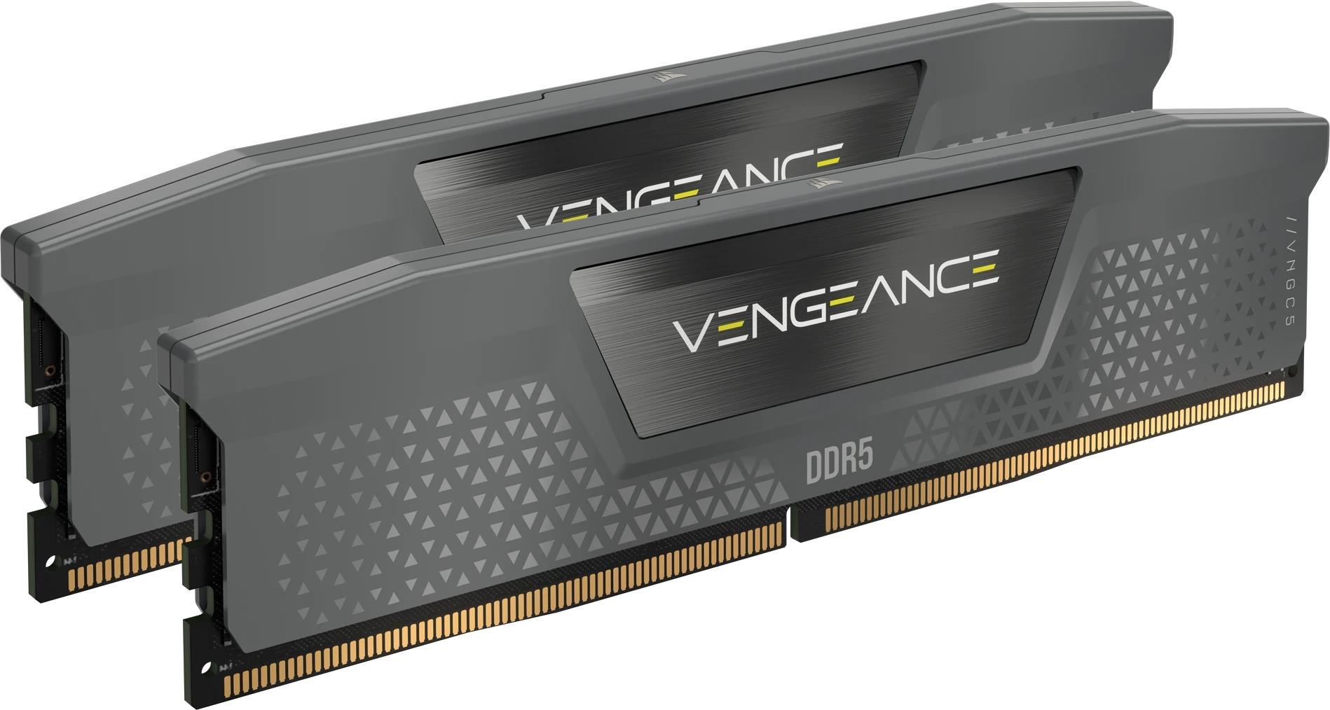 Corsair Vengeance - DDR5 - Kit - 32 GB: 2 x 16 GB - DIMM 288-PIN - 3000 MHz - CL30 - 1.4 V - ungepuffert - Grau (CMK32GX5M2B6000Z30)