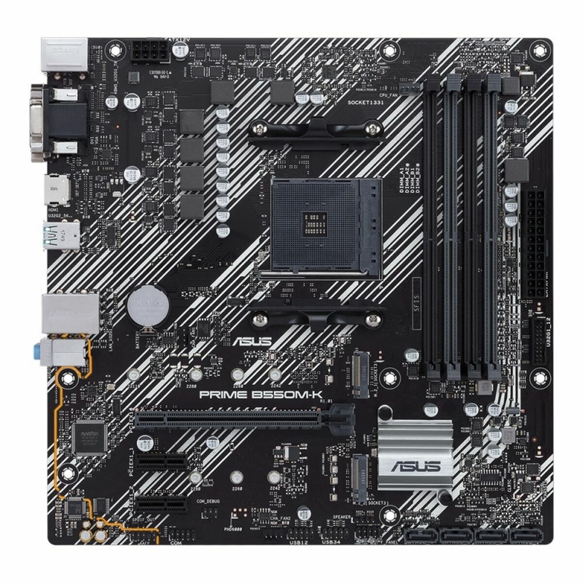 Scheda Madre Asus AMD AM4 AMD B550 AMD