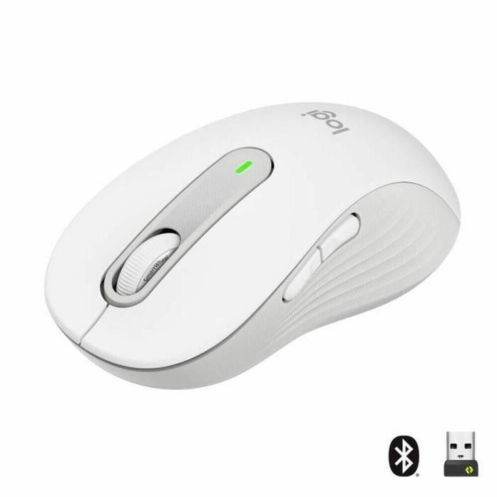 Mouse senza Fili Logitech Signature M650 Bianco