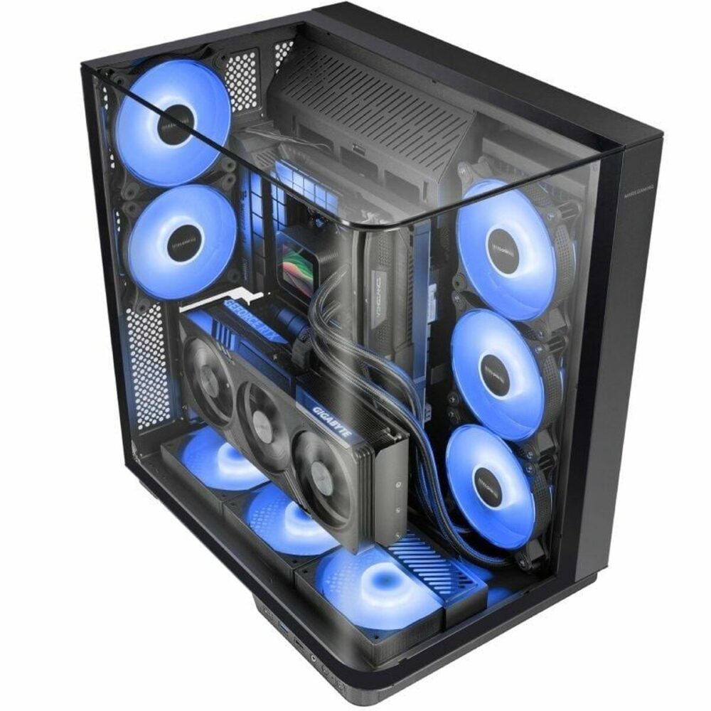 Case computer desktop ATX Mars Gaming MCINFINIO Nero