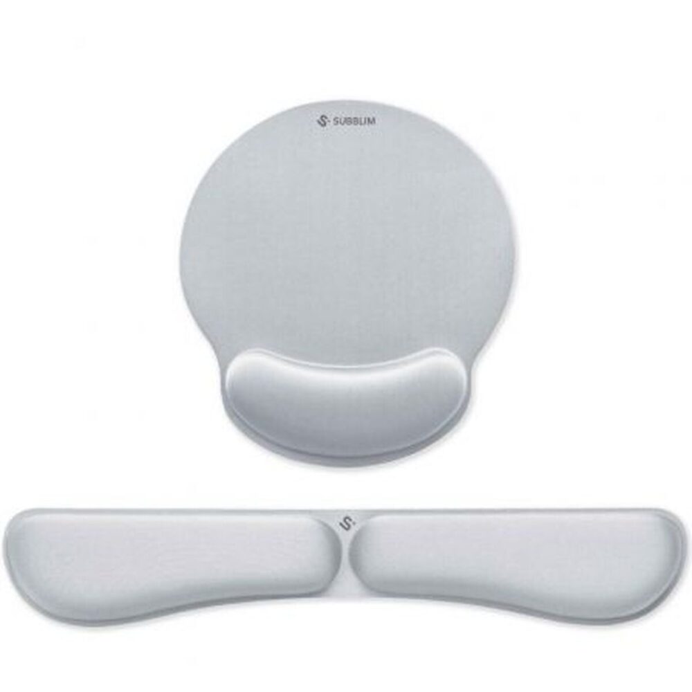 Tappetino per Mouse Subblim SUBMP-04E021 Argentato