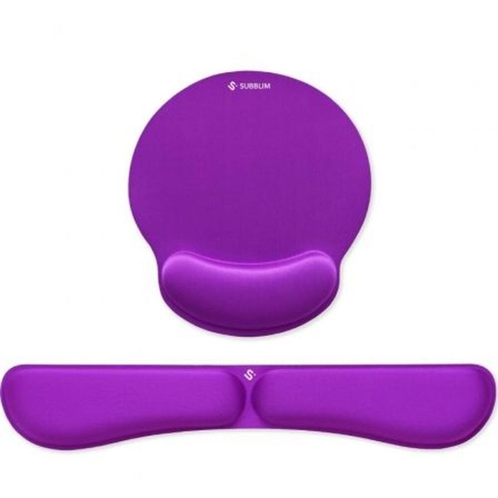 Tappetino per Mouse Subblim SUBMP-04E022 Porpora