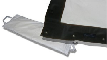 Sapphire AV SFFS305FRFABRIC Materiale dello schermo di proiezione Frontale Tessuto Bianco Opaco (SFFS305FRFABRIC Rapidfold Front Projection, Screen Fabric Only - 3m 4:3)
