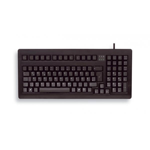 CHERRY G80-1800 tastiera Casa USB QWERTY Inglese US Nero (KEYBOARD BLACK - USB/PS/2 ADAPTER) - Versione Tedesca