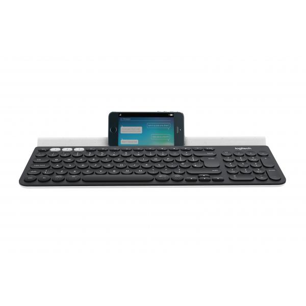 Logitech K780 (Logitech K780 Multi-Device Wireless Keyboard - DARK GREY SPECKLED WHITE) - Versione UK