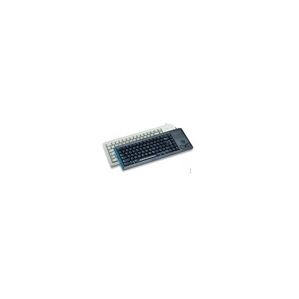 CHERRY G84-4400 tastiera USB QWERTY Nero (CHERRY G84-4400 - COMPACT-KEYBOARD ITALY) - Versione Tedesca