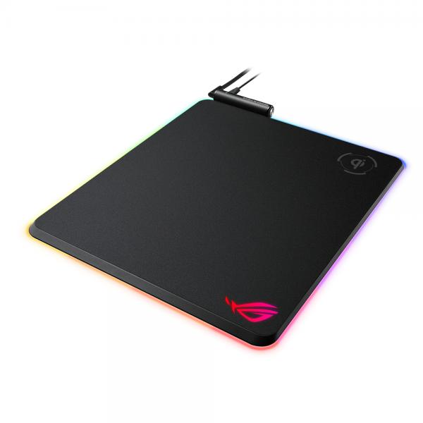 ASUS ROG Balteus Tappetino per mouse per gioco da computer Nero (ASUS ROG Balteus - musem?tte)