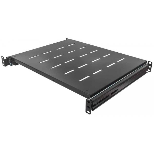 Intellinet 712620 porta accessori Mensola per scaffale (19IN SLIDING SHELF 1U BLACK- - 800/1000MM/DEPTH SHELF/550MM)