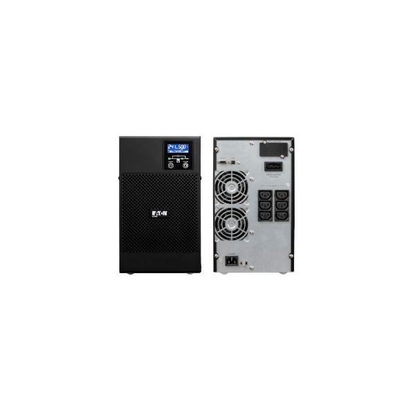 Eaton 9E 2000I gruppo di continuità [UPS] Doppia conversione [online] 2 kVA 1600 W 6 presa[e] AC (Eaton 9E 2000VA - UPS - 208/220/230/240 V c.a. V - 1600 Watt - 2000 VA - RS-232, USB)