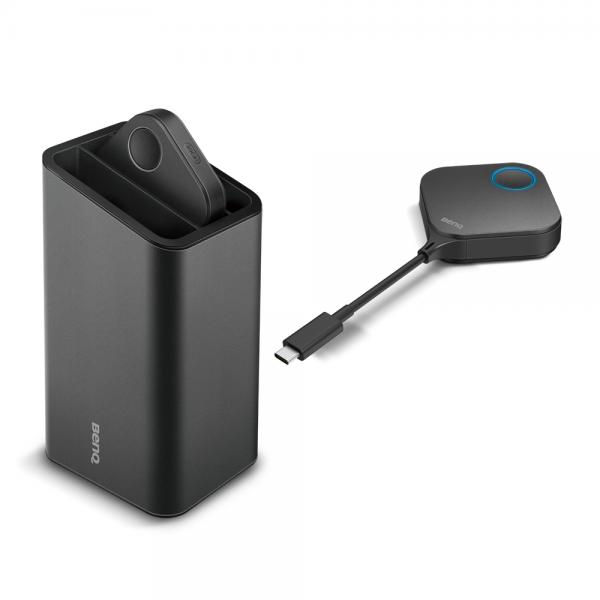 BenQ 5J.JLD28.E20 accessorio per sistemi di presentazione senza fili Kit di pulsanti Nero 1 pz (BenQ InstaShow Button Kit - tr?dl?s vi)